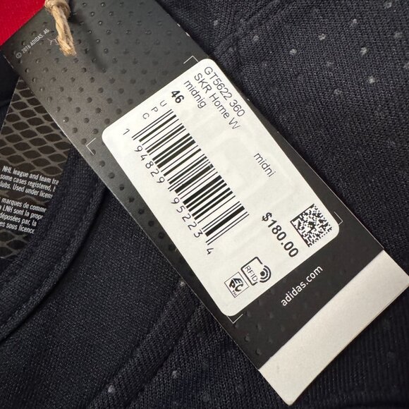 Men's Adidas NHL Seattle Kraken Home Hockey Jersey Authentic GT5622 Size $180 - Picture 11 of 11